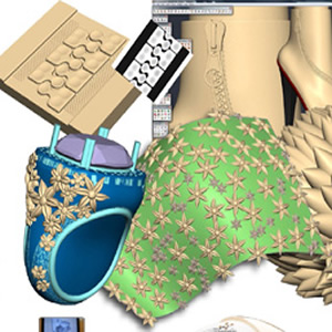 珠宝首饰@@3d建模@@